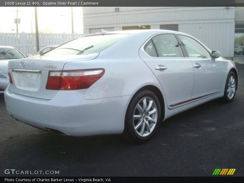 Opaline Silver Pearl / Cashmere 2008 Lexus LS 460