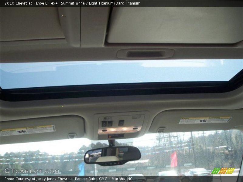 Summit White / Light Titanium/Dark Titanium 2010 Chevrolet Tahoe LT 4x4