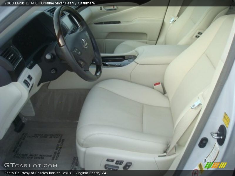 Opaline Silver Pearl / Cashmere 2008 Lexus LS 460