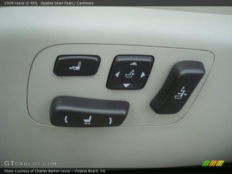 Opaline Silver Pearl / Cashmere 2008 Lexus LS 460