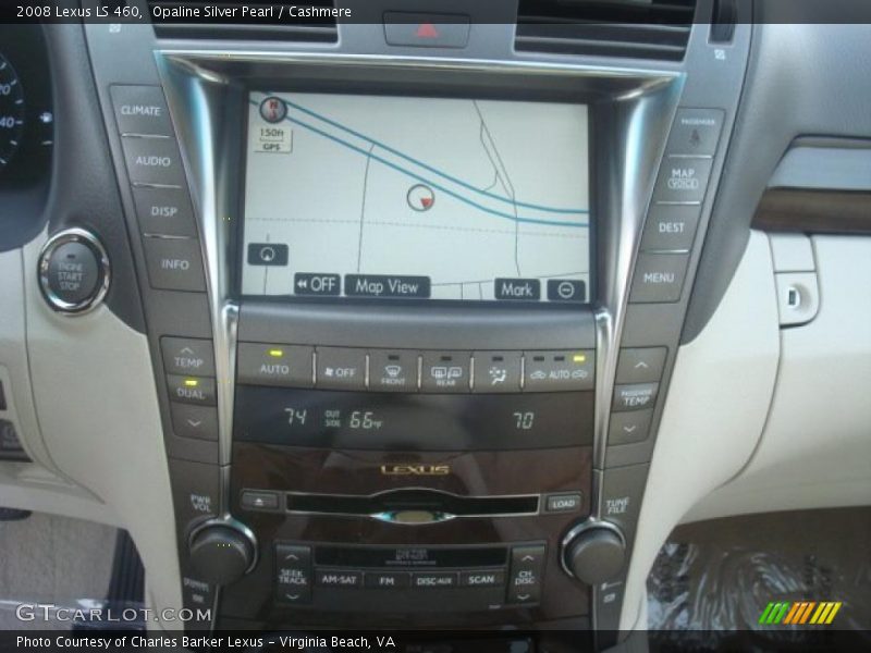 Opaline Silver Pearl / Cashmere 2008 Lexus LS 460