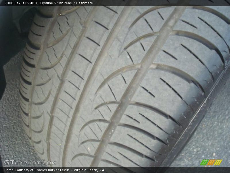 Opaline Silver Pearl / Cashmere 2008 Lexus LS 460