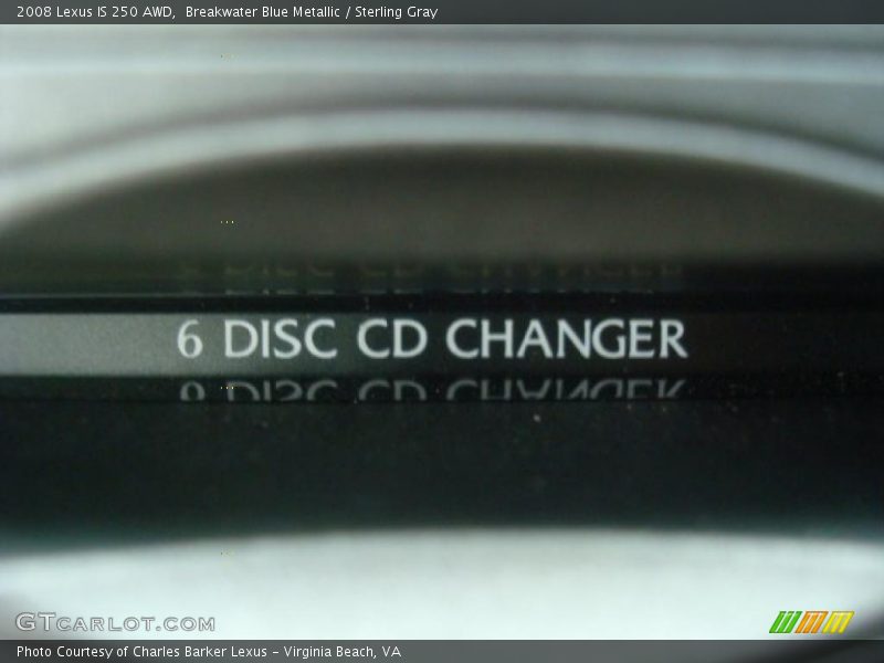 Breakwater Blue Metallic / Sterling Gray 2008 Lexus IS 250 AWD