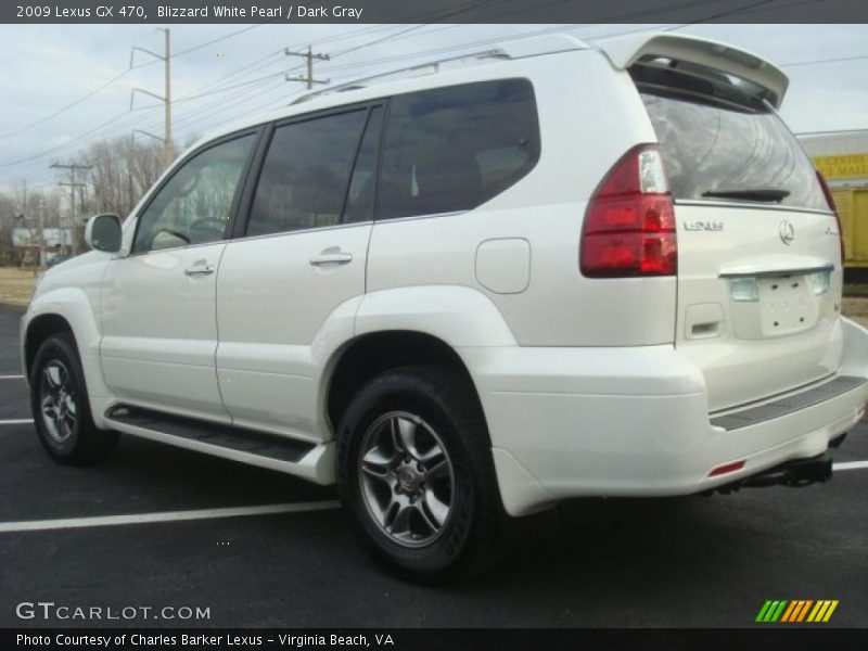 Blizzard White Pearl / Dark Gray 2009 Lexus GX 470