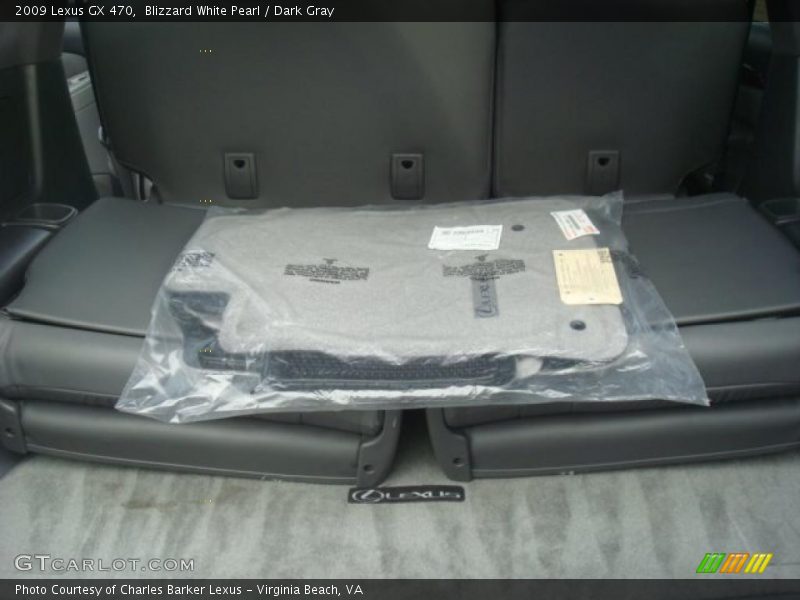 Blizzard White Pearl / Dark Gray 2009 Lexus GX 470