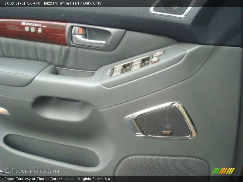 Blizzard White Pearl / Dark Gray 2009 Lexus GX 470