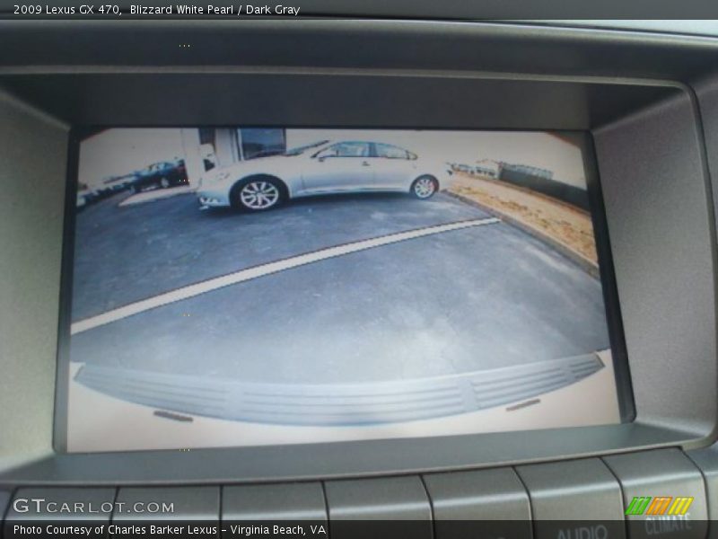 Blizzard White Pearl / Dark Gray 2009 Lexus GX 470