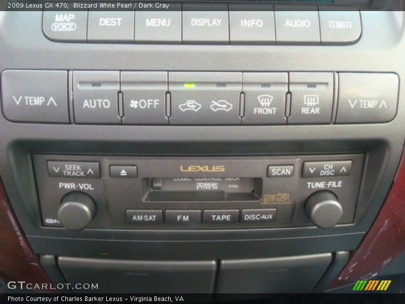 Controls of 2009 GX 470