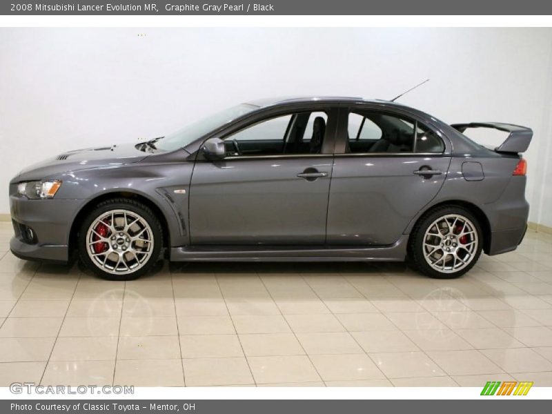  2008 Lancer Evolution MR Graphite Gray Pearl