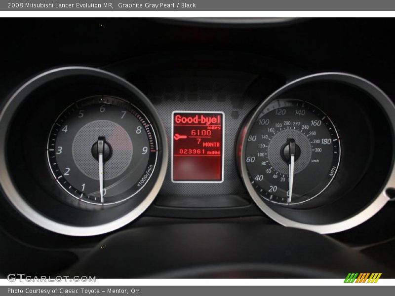  2008 Lancer Evolution MR MR Gauges