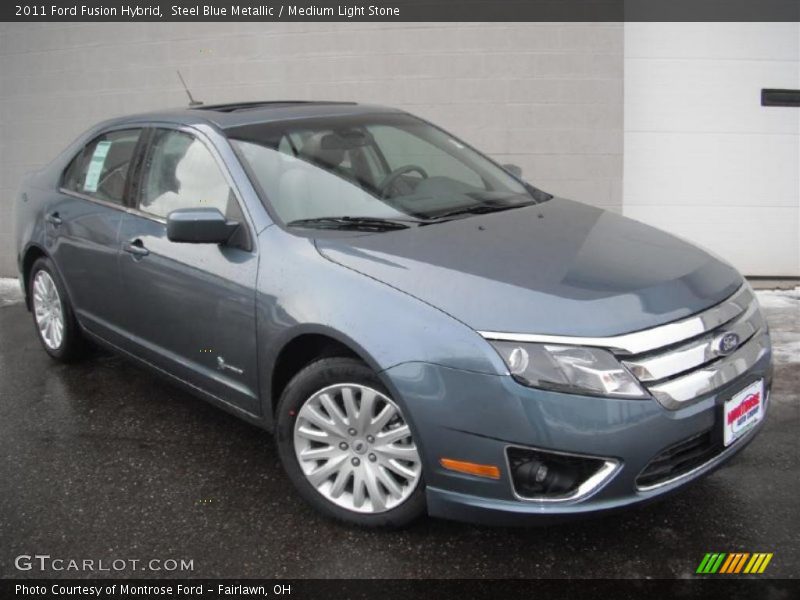  2011 Fusion Hybrid Steel Blue Metallic