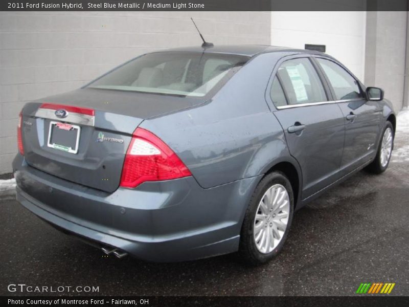  2011 Fusion Hybrid Steel Blue Metallic
