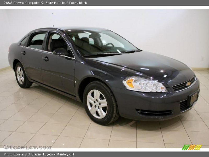 Slate Metallic / Ebony Black 2008 Chevrolet Impala LS