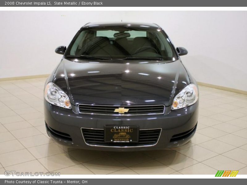 Slate Metallic / Ebony Black 2008 Chevrolet Impala LS