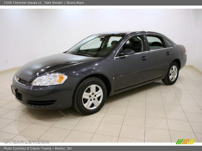 Slate Metallic / Ebony Black 2008 Chevrolet Impala LS
