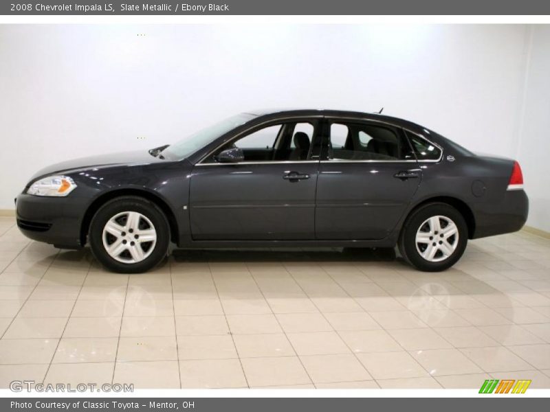 Slate Metallic / Ebony Black 2008 Chevrolet Impala LS