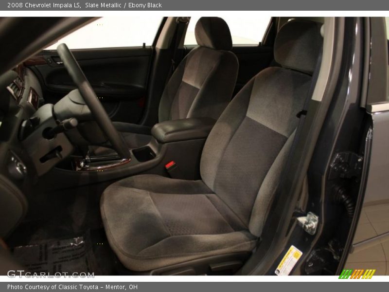 Slate Metallic / Ebony Black 2008 Chevrolet Impala LS