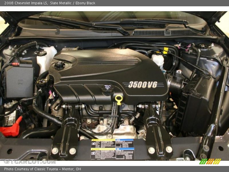 Slate Metallic / Ebony Black 2008 Chevrolet Impala LS