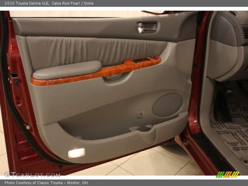 Salsa Red Pearl / Stone 2010 Toyota Sienna XLE