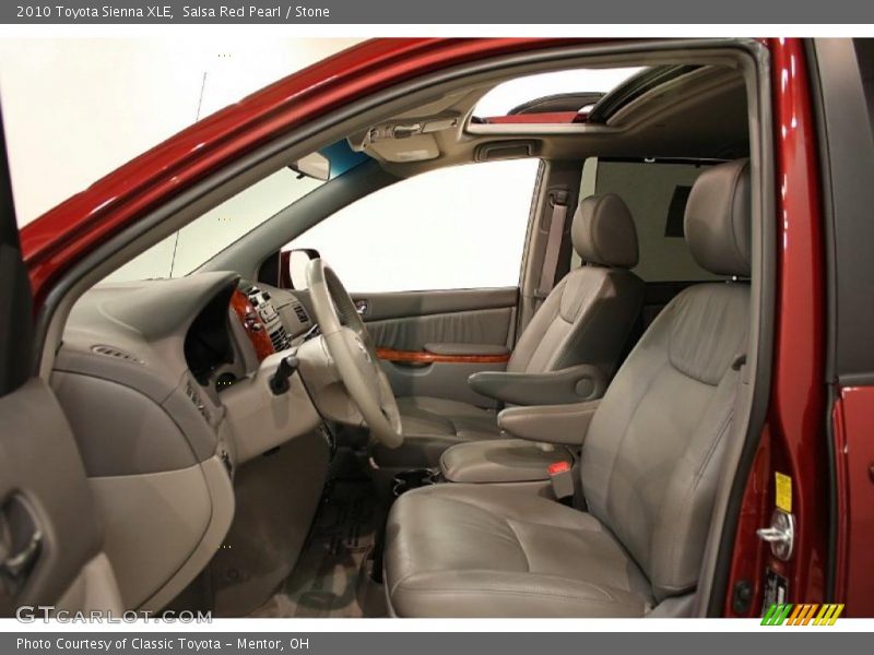 Salsa Red Pearl / Stone 2010 Toyota Sienna XLE