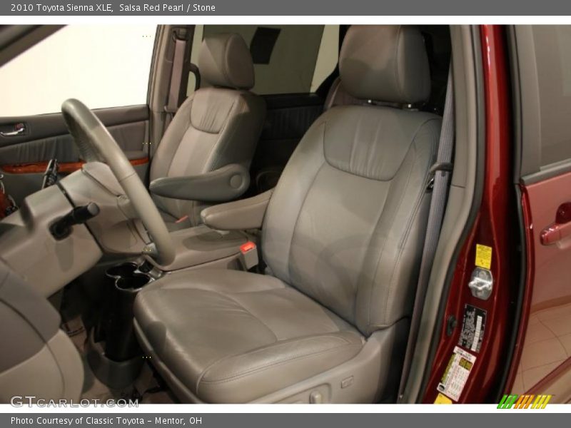 Salsa Red Pearl / Stone 2010 Toyota Sienna XLE