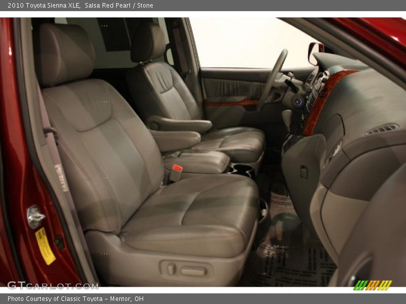 Salsa Red Pearl / Stone 2010 Toyota Sienna XLE
