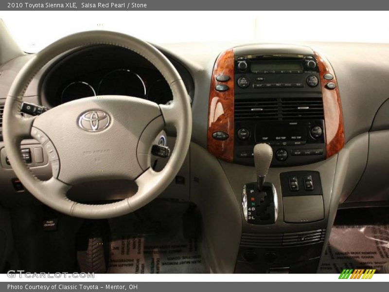 Salsa Red Pearl / Stone 2010 Toyota Sienna XLE