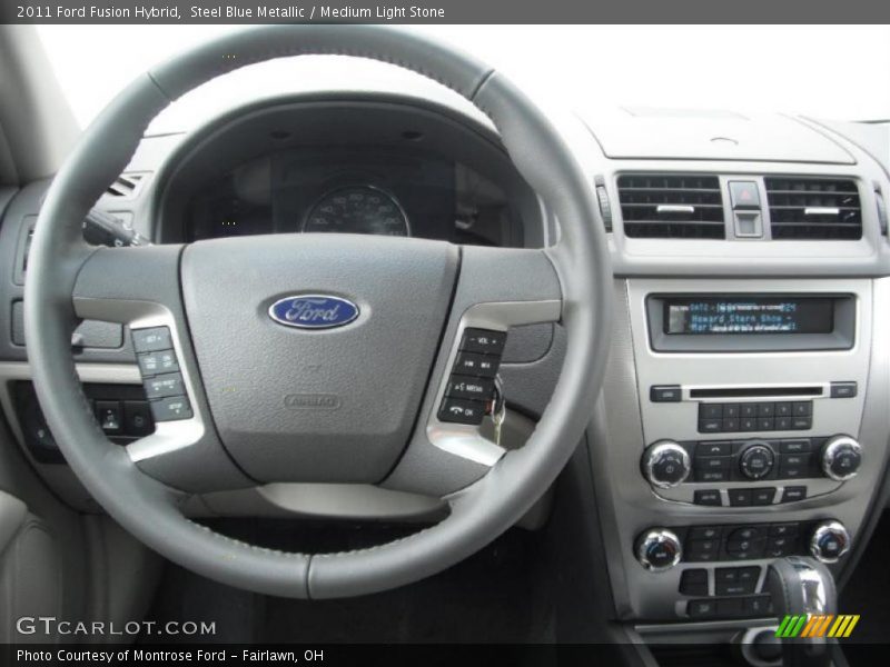 Dashboard of 2011 Fusion Hybrid