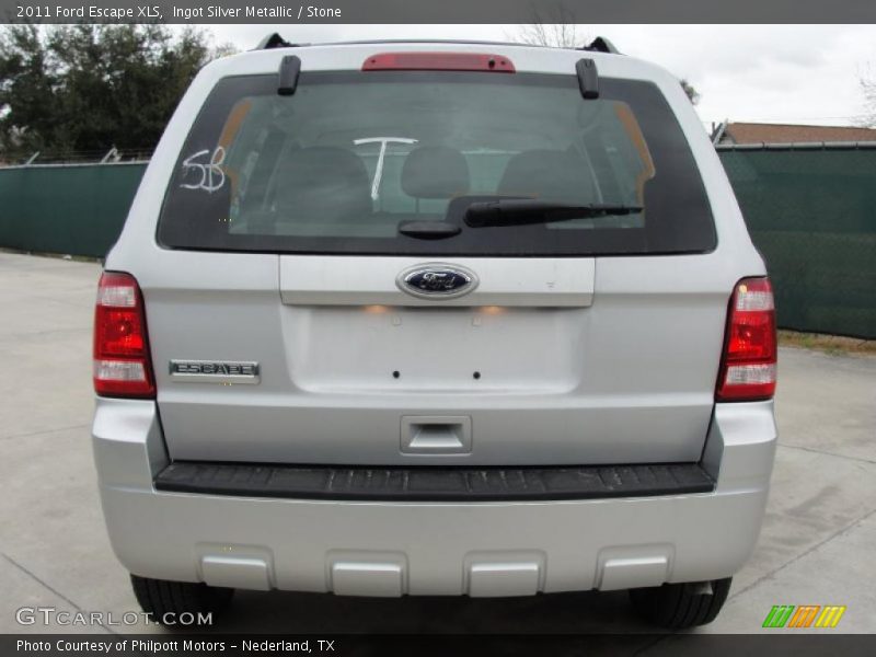 Ingot Silver Metallic / Stone 2011 Ford Escape XLS
