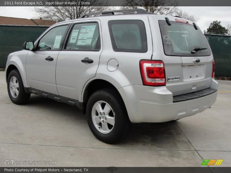 Ingot Silver Metallic / Stone 2011 Ford Escape XLS
