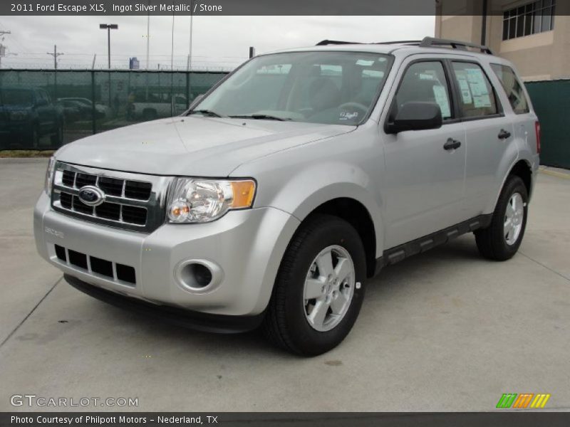 Ingot Silver Metallic / Stone 2011 Ford Escape XLS