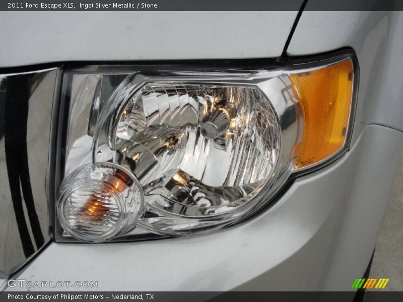 Ingot Silver Metallic / Stone 2011 Ford Escape XLS
