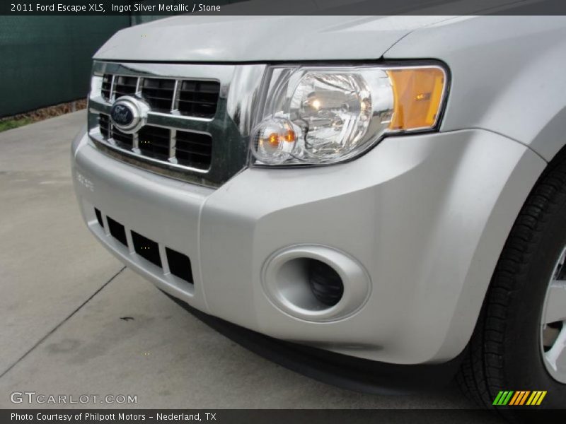 Ingot Silver Metallic / Stone 2011 Ford Escape XLS