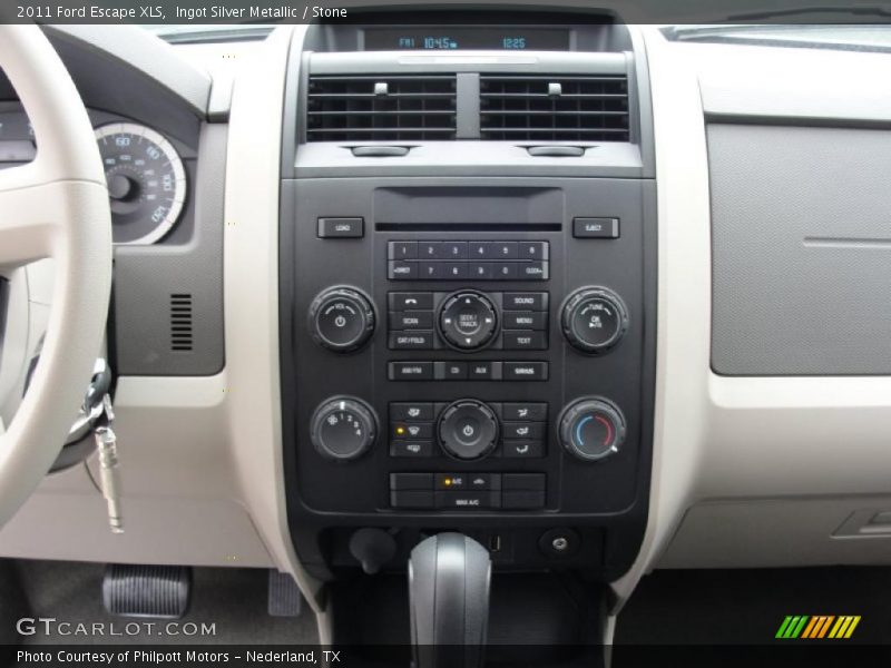 Controls of 2011 Escape XLS