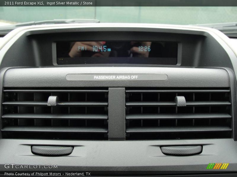 Ingot Silver Metallic / Stone 2011 Ford Escape XLS