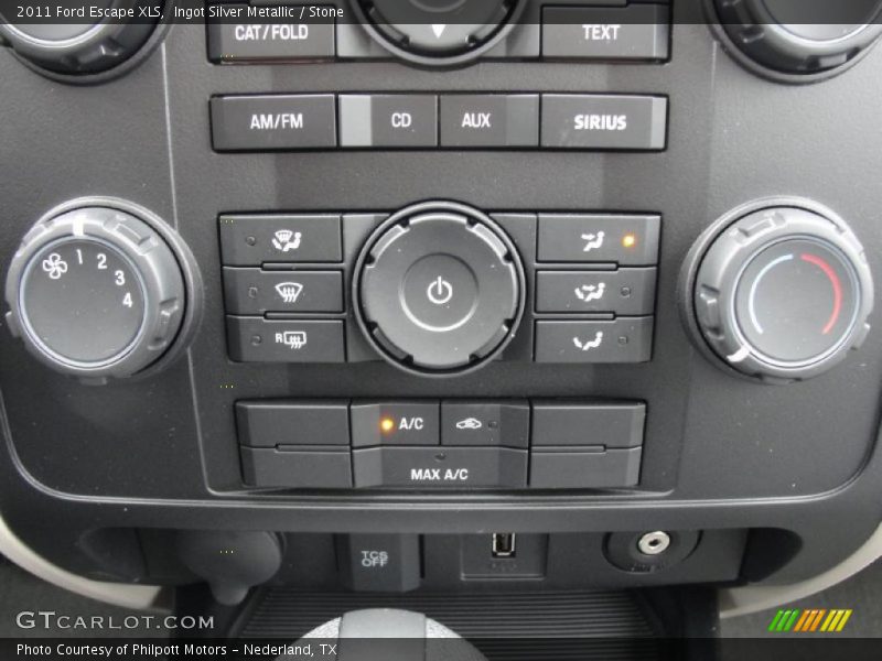 Controls of 2011 Escape XLS