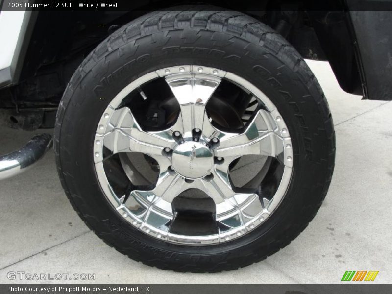 White / Wheat 2005 Hummer H2 SUT