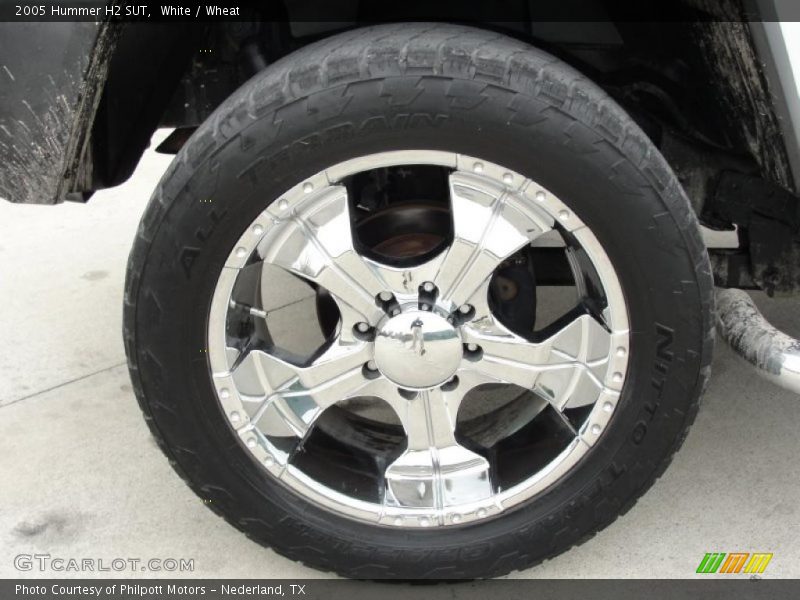 White / Wheat 2005 Hummer H2 SUT