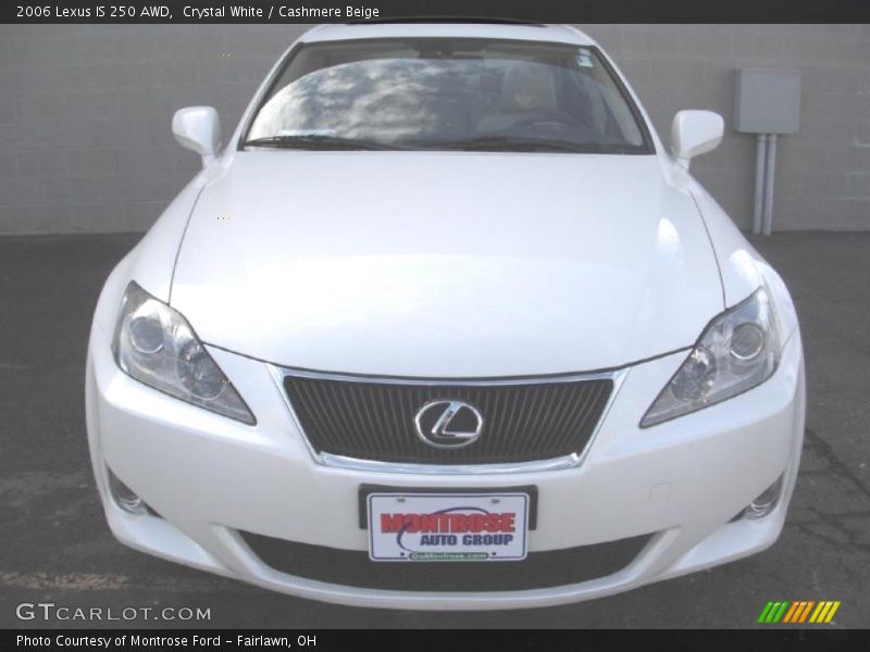 Crystal White / Cashmere Beige 2006 Lexus IS 250 AWD