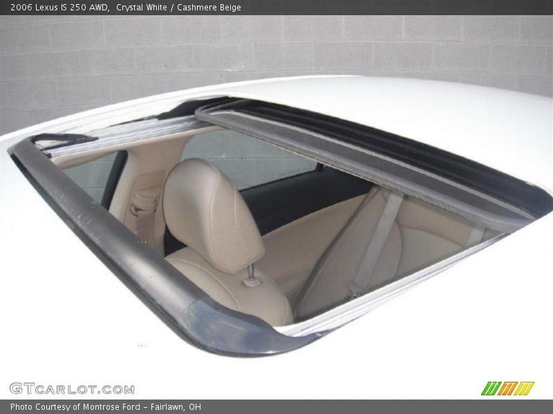 Crystal White / Cashmere Beige 2006 Lexus IS 250 AWD