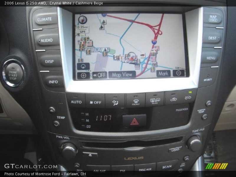 Crystal White / Cashmere Beige 2006 Lexus IS 250 AWD