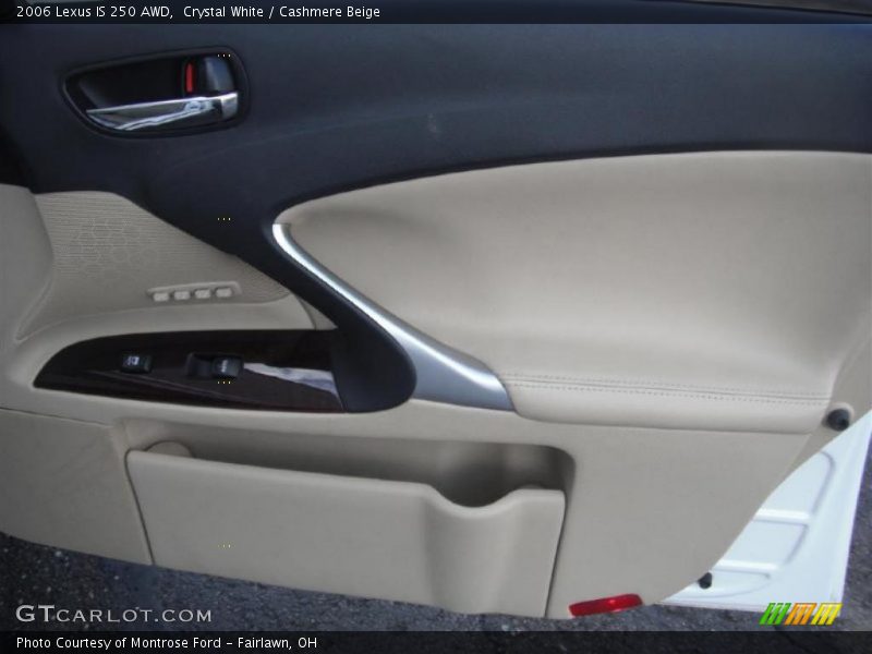 Crystal White / Cashmere Beige 2006 Lexus IS 250 AWD