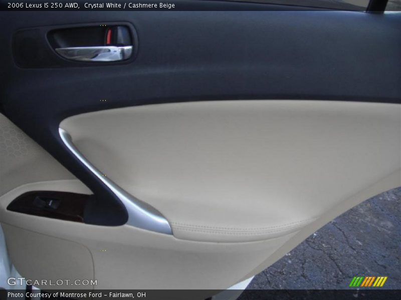 Crystal White / Cashmere Beige 2006 Lexus IS 250 AWD