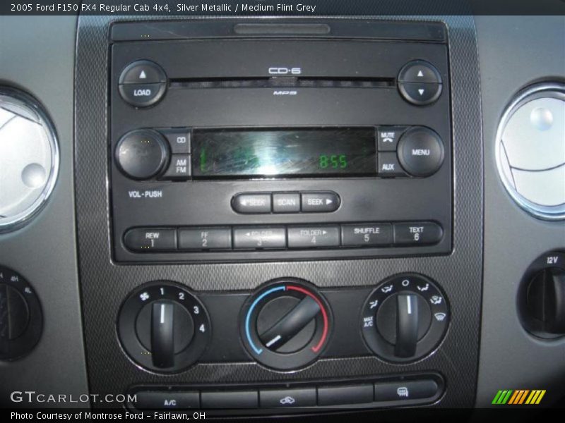 Controls of 2005 F150 FX4 Regular Cab 4x4