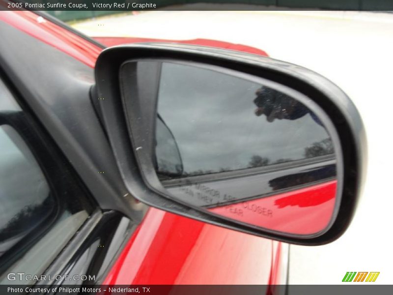 Victory Red / Graphite 2005 Pontiac Sunfire Coupe