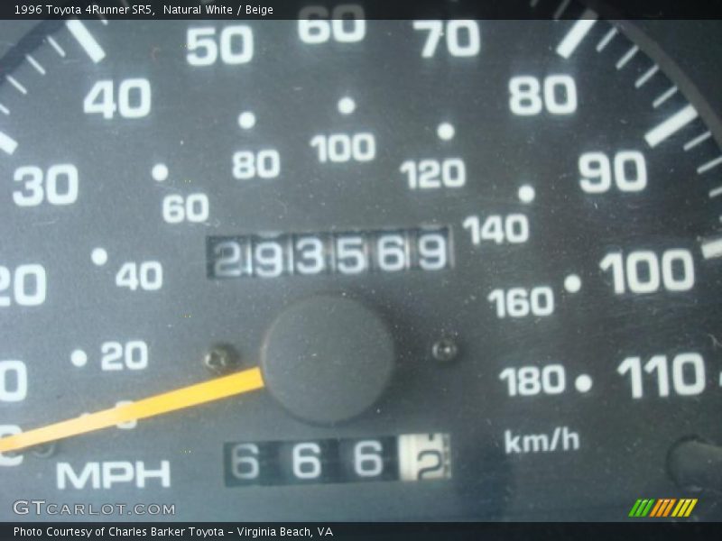 Natural White / Beige 1996 Toyota 4Runner SR5