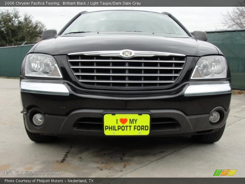 Brilliant Black / Light Taupe/Dark Slate Gray 2006 Chrysler Pacifica Touring