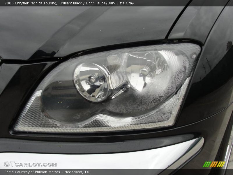 Brilliant Black / Light Taupe/Dark Slate Gray 2006 Chrysler Pacifica Touring