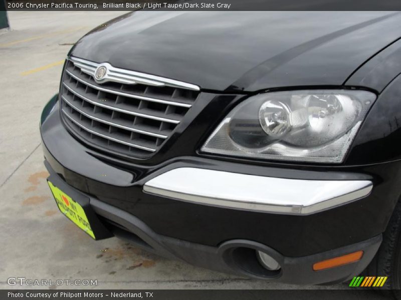 Brilliant Black / Light Taupe/Dark Slate Gray 2006 Chrysler Pacifica Touring