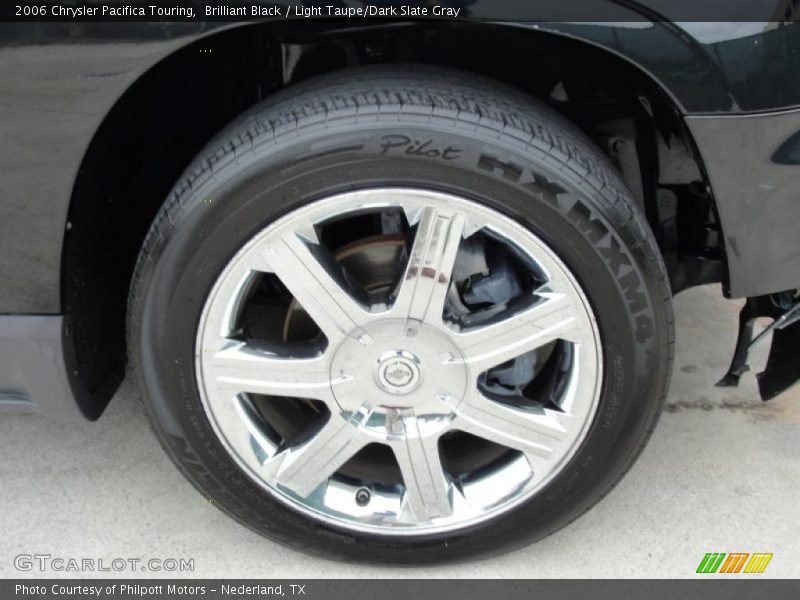 Brilliant Black / Light Taupe/Dark Slate Gray 2006 Chrysler Pacifica Touring